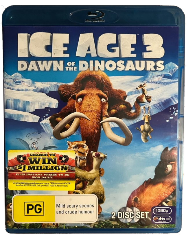 Ice Age 3 Dawn Of The Dinosaurs BluRay
